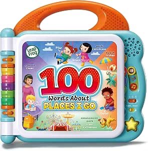 LeapFrog 100 Words About Places I Go Learning Book (English)