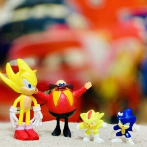 Sonic the Hedgehog Figures – Super Sonic, Dr. Eggman & Super Tails