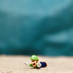 Super Mario Bros Luigi by Nintendo (Rolling Green & Blue)!