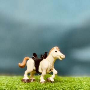 Fisher Price Husky Helpers Cowboy & Horse w/ Saddle