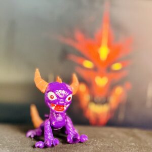 Spyro Series 2 Skylanders Giants Figure (Without Wings) – Collectible Game Character