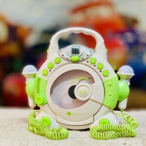 Magical CD Player With 2 Mics And Radio System