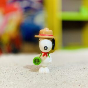 Snoopy Holding Torch Collectible Figure – Peanuts Character