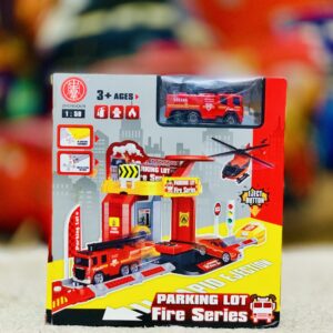 Parking Lot Fire Series Playset