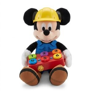 Big Mickey Mouse Counting Talking Toy – Educational Interactive Plush