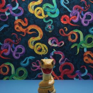 WowWee Fingerlings Untamed Toxin Rattle Snake interactive toy.
