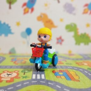 Musical & Dancing Stunt Bicycle Doll ("Paty no Triciclo") by DM Toys
