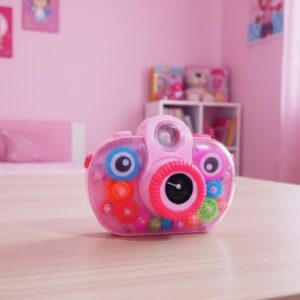 Battery-Operated Bubble Camera