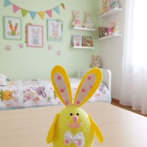 Easter Chick in Eggshell Bunny Night Light