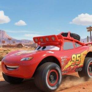 Lightning McQueen off-road variant toy from Cars
