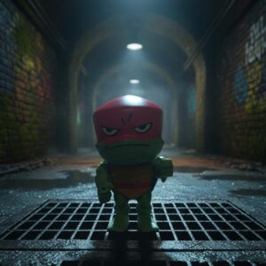 Teenage Mutant Ninja Turtles Raphael vinyl action figure