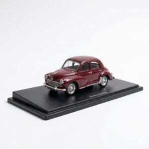Renault 4CV die-cast model in red (1:18 scale)