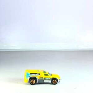 Hot Wheels Rescue Duty Ambulance Die-Cast Vehicle – Yellow Emergency Service Toy