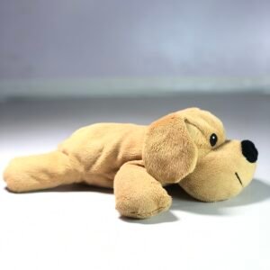 Melissa & Doug Plush Puppy Dog Toy – Soft Brown Stuffed Animal for Kids