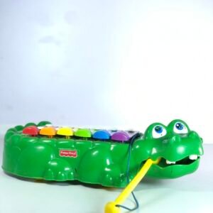 MUXC00008 Fisher-Price Crocodile Xylophone Pull-Along Musical Toy