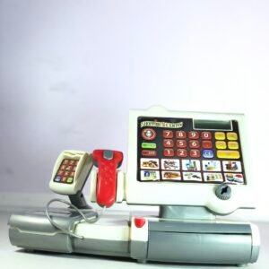 EDUC00009 Theo Klein Electronic Cash Register Toy with Scanner & Sounds
