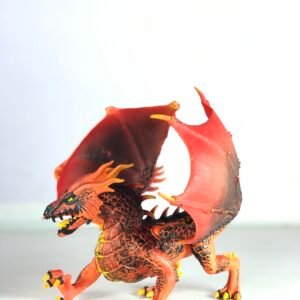 Schleich Eldrador Creatures Lava Dragon 70138 – Magma Winged Dragon Action Figure