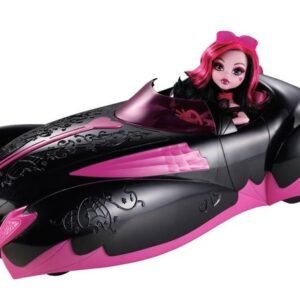 Monster High Draculaura Sweet 1600 Roadster – Mattel Doll with Vehicle