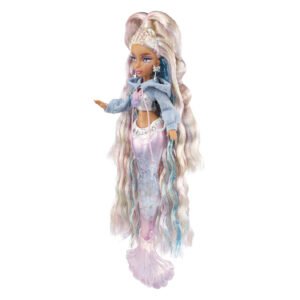 Color Change Mermaid with Glitter Tail (Mermaze Mermaidz Winter Waves Kishiko Fashion Doll)