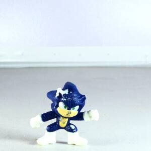 Sonic the Hedgehog Movie Mini Action Figure – Blue Character Collectible Toy with White Gloves & Shoes