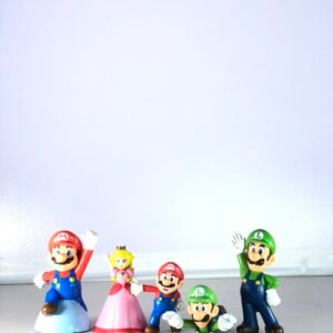Super Mario Character Figure Set – Mario Luigi Princess Peach Collectible Figures