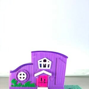 Mattel Polly Pocket Pollyville Pocket House Playset – 4-Story Foldable Dollhouse