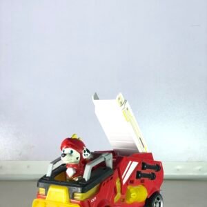 PAW Patrol: The Mighty Movie Marshall Fire Truck Vehicle with Action Figure
