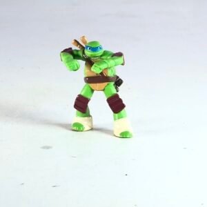 TMNT Leonardo Action Figure – Playmates Toys 2012 Mini Collectible (1.5–2 Inch)