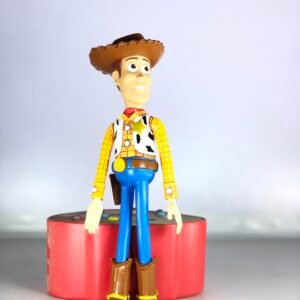 Disney Pixar Toy Story Sheriff Woody Action Figure – Poseable Lanky Design Collectible Toy