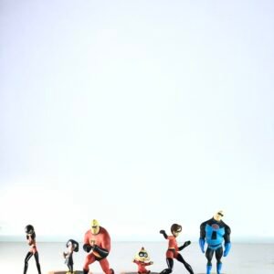 Disney Pixar Incredibles 2 Parr Family PVC Figure Set – Jakks Pacific Collectible Figures