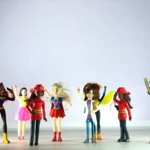 DC Super Hero Girls Action Figure Set – Batgirl Wonder Woman Supergirl Bumblebee Collection