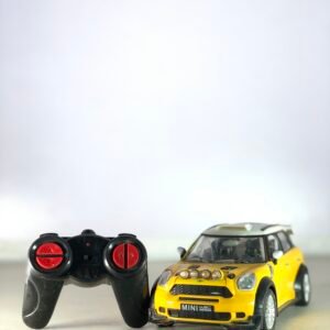 MINI Cooper WRC RC Rally Car – Yellow Remote Control Racing Vehicle