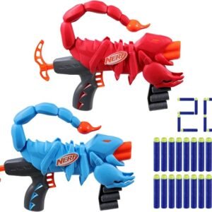 NERF Wild Venompack Scorpion Blaster – Easy Play Foam Dart Blaster Set