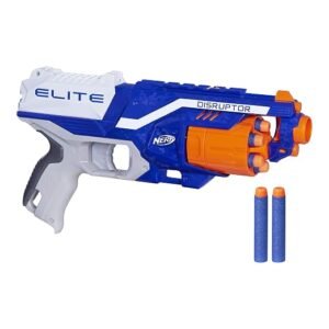 NERF N-Strike Elite Disruptor Blaster – 6-Dart Rotating Foam Dart Blaster