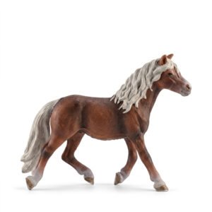 hrse00009 - Schleich Haflinger Stallion 13813 – Retired Farm World Horse Figurine Collectible