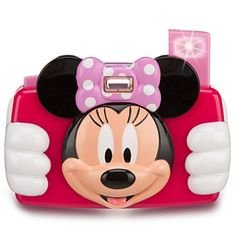 Disney Junior Minnie Mouse Say Cheese Pretend Play Camera – Pink Interactive Toy