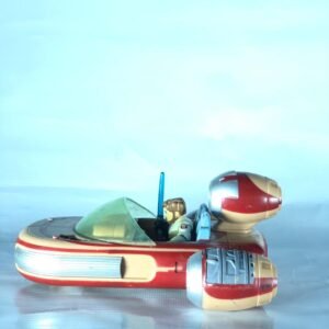 Star Wars Galactic Heroes X-34 Landspeeder with Luke Skywalker – Hasbro 2011