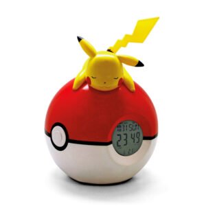 Pokémon Pikachu Light-Up FM Alarm Clock