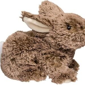 Bunny Rabbit Plush (Douglas Taylor Mocha ) Soft Stuffed Animal Toy