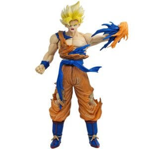 Goku Super Saiyan 33cm Large Anime Action Figure | Premium Heavyweight PVC Statue