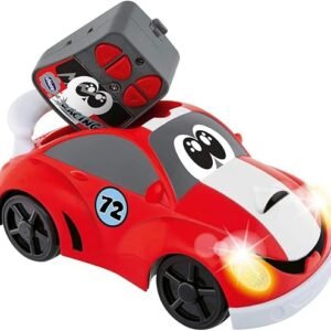 Chicco Johnny Coupe Racing Remote Control Car – Red RC Toy Car with Lights