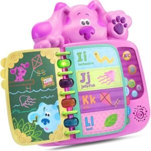 LeapFrog Blue's Clues & You! Skidoo Into ABCs Book – Interactive Alphabet Learning Toy