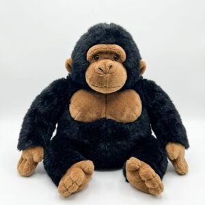 Plush Gorilla Stuffed Animal Soft Realistic Gorilla Toy