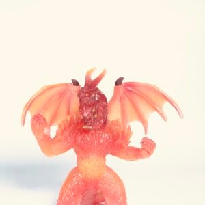 Papo Fire Dragon Figure 38981 – Detailed Fantasy Dragon Collectible Figurine
