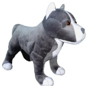 13-Inch Standing Hope the Pit Bull Dog Stuffed Animal Plush Toy