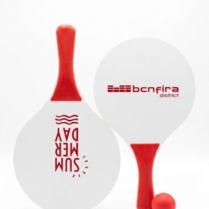 Wooden Beach Bat and Ball Set – Paddleball Outdoor Game