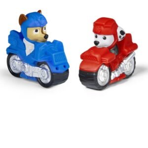 PAW Patrol Chase and Marshall Motorcycle Toy Set – Rescue Figure Toys