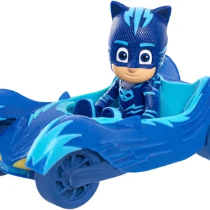 PJ Masks Catboy Cat-Car Hero Vehicle with Translucent Glitter Catboy Figure