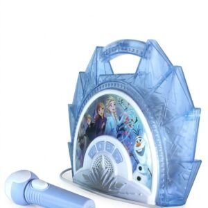 Disney Frozen Anna & Elsa Cool Tunes Sing Along Boombox With Microphone an bluetooth speaker