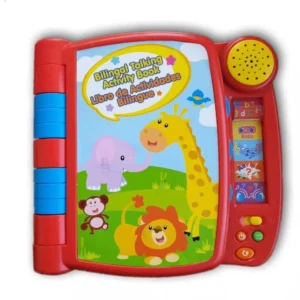 Kid Connection Bilingual Talking Activity Book – Interactive Educational Learning Toy